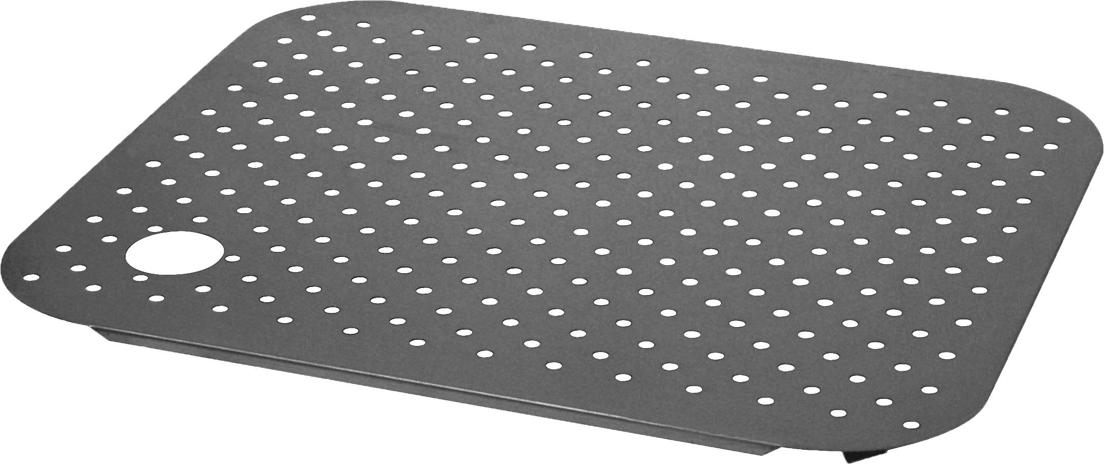 Grille Inox 304 pour fond de cuve L2G - Évacuation à gauche