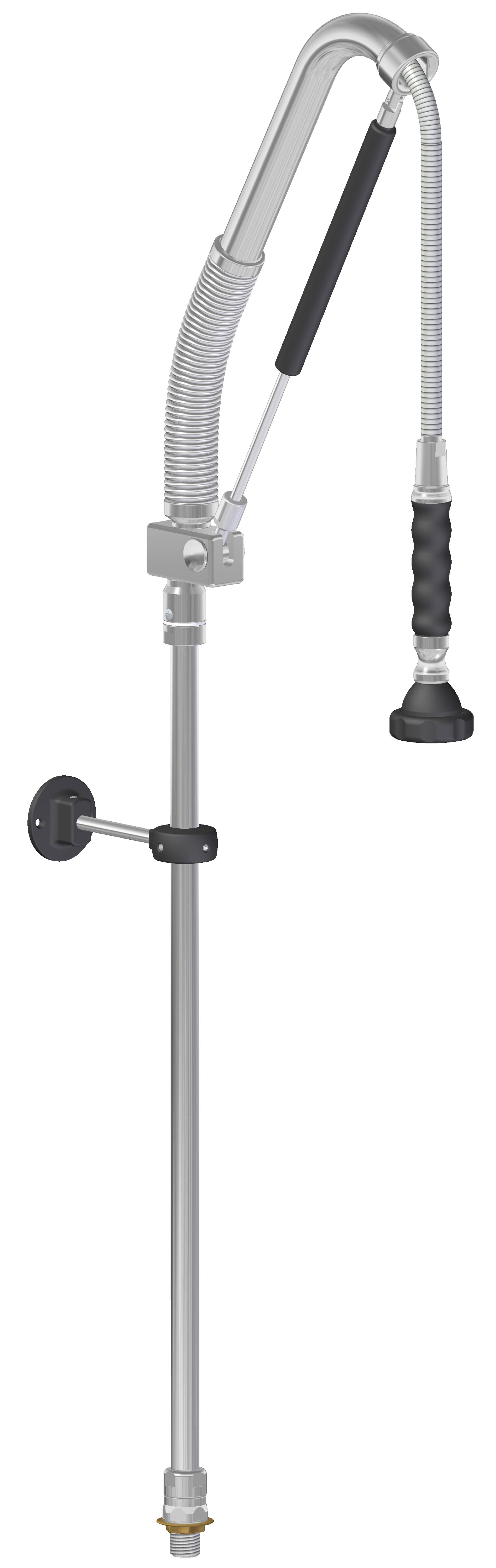 Douchette Automatique L2G EF - Débit 17L/min, Système Basculant, Inox