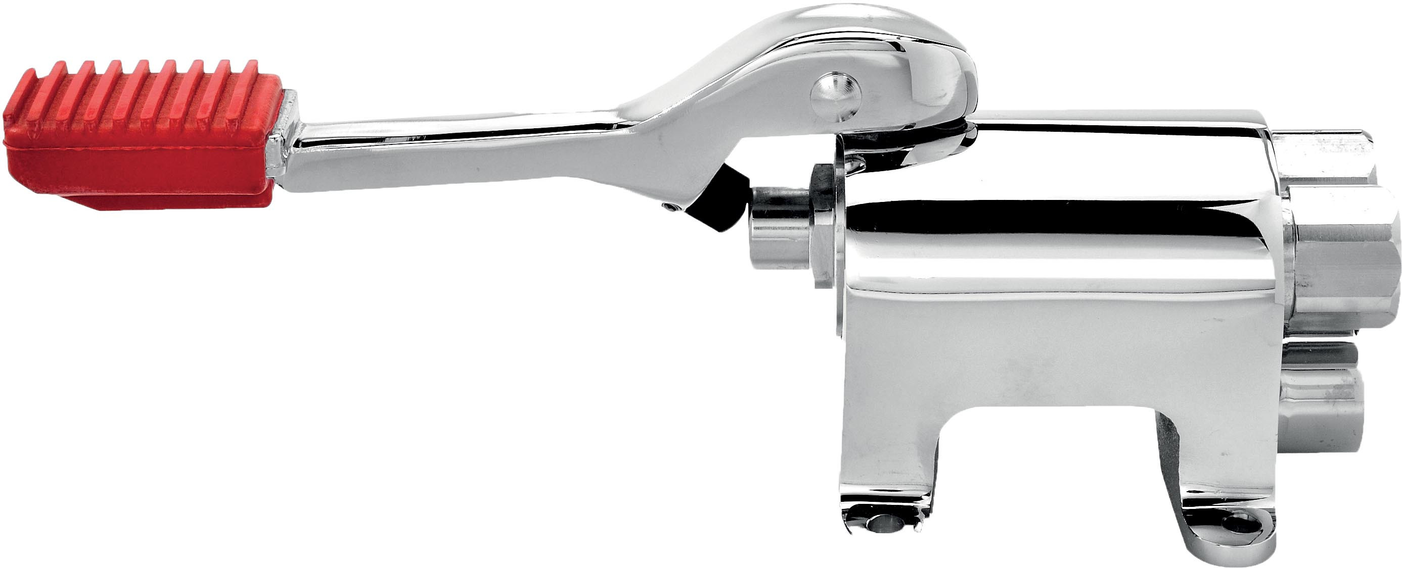 Robinet mélangeur à pédale L2G - Fixation au pied en acier inoxydable