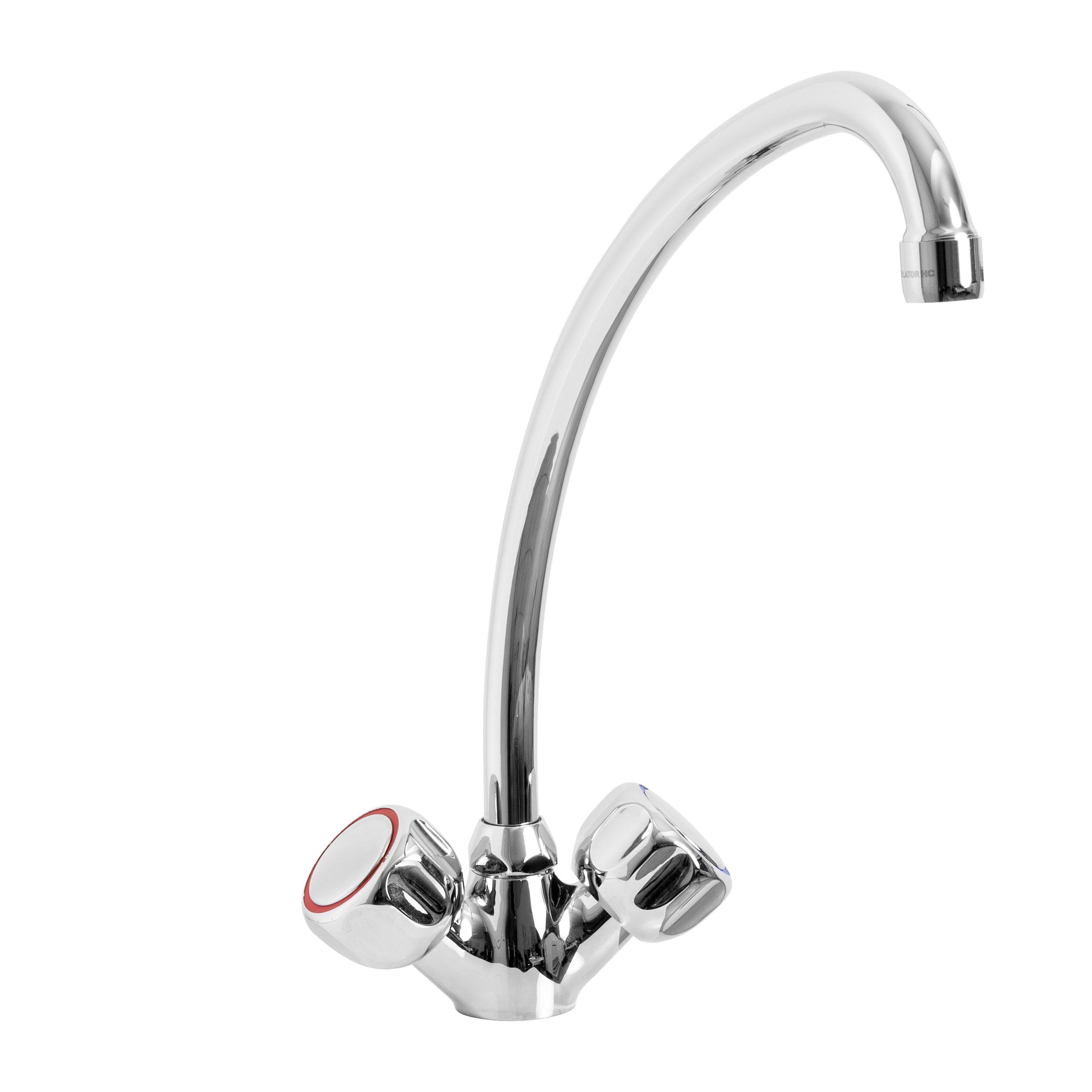 Robinet L2G monotrou col 250 mm - Professionnel CHR certifié ACS