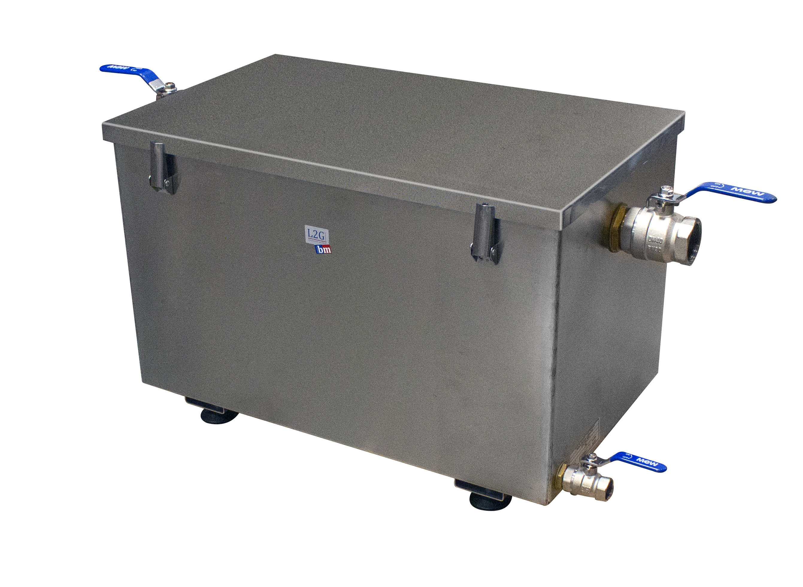 Bac à Graisse Inox 304 L2G 42L - Professionnel 100 couverts