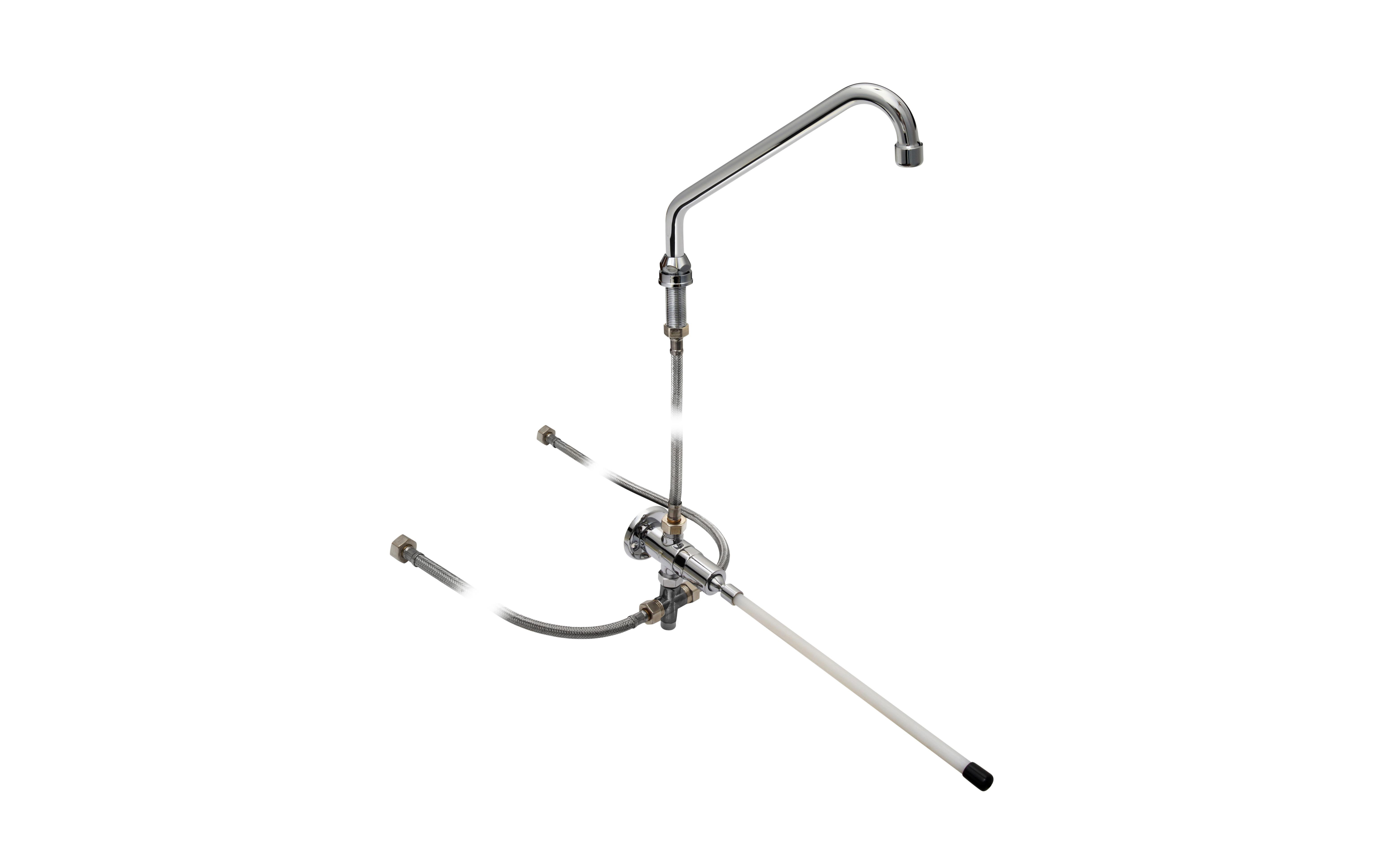 Robinet mitigeur à commande fémorale L2G - Pédale hygiénique