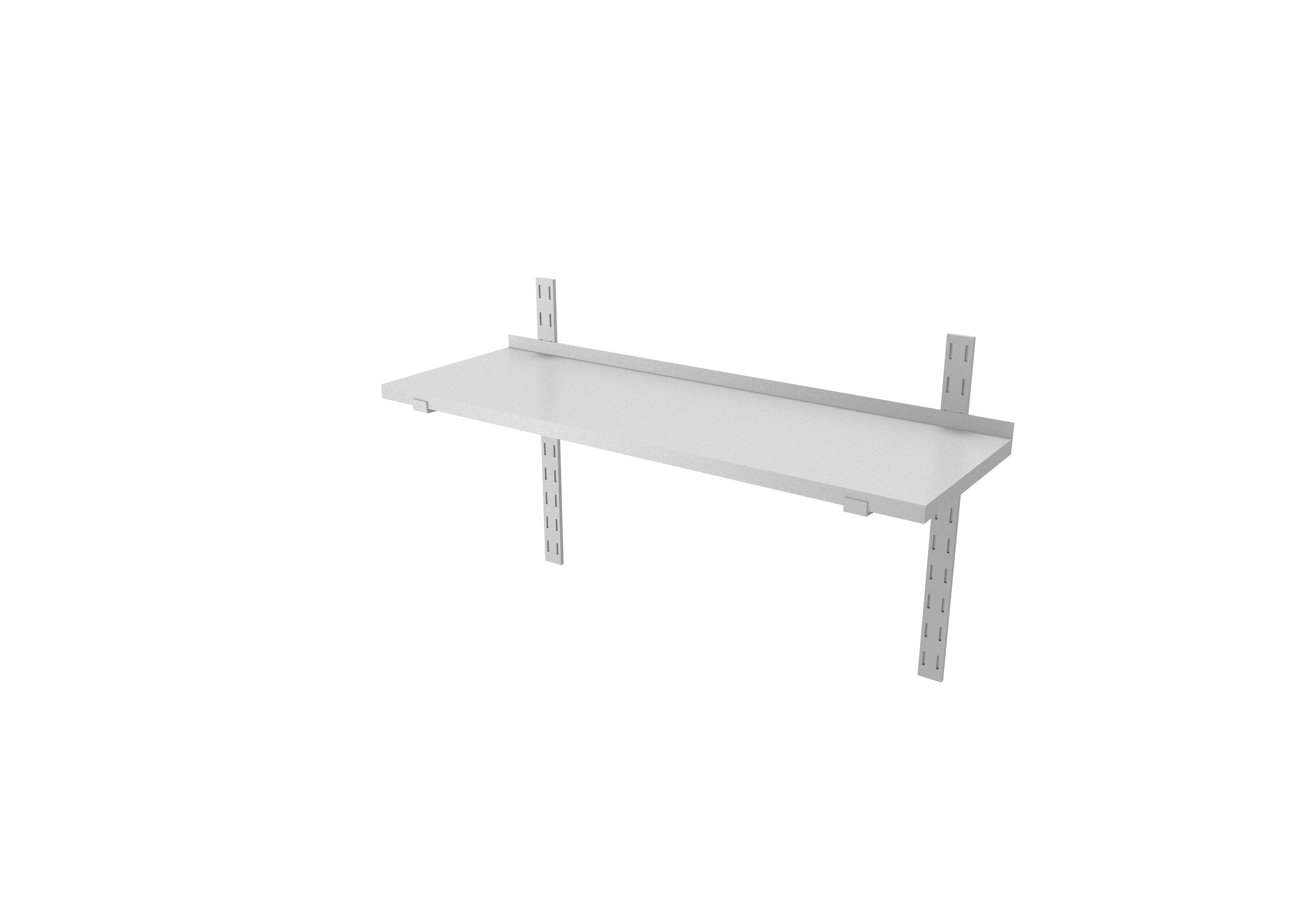 Étagère Murale L2G 1 Niveau Inox 304 Réglable - Professionnel