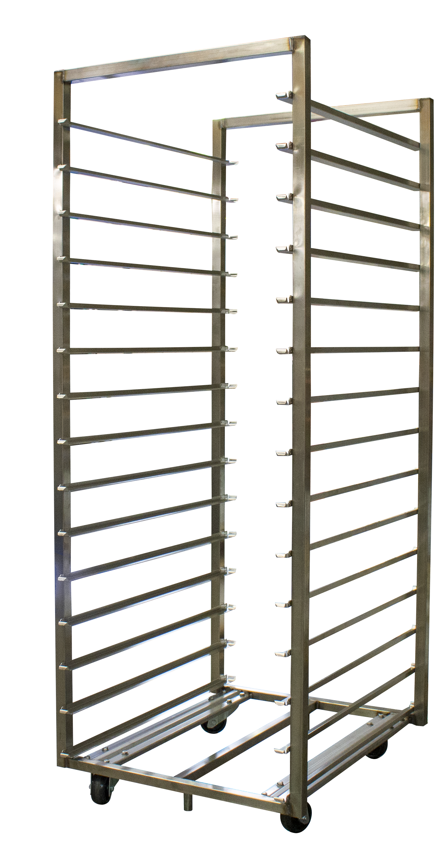 Chariot de cuisson L2G 15 niveaux 400x800 mm - Capacité 250 kg