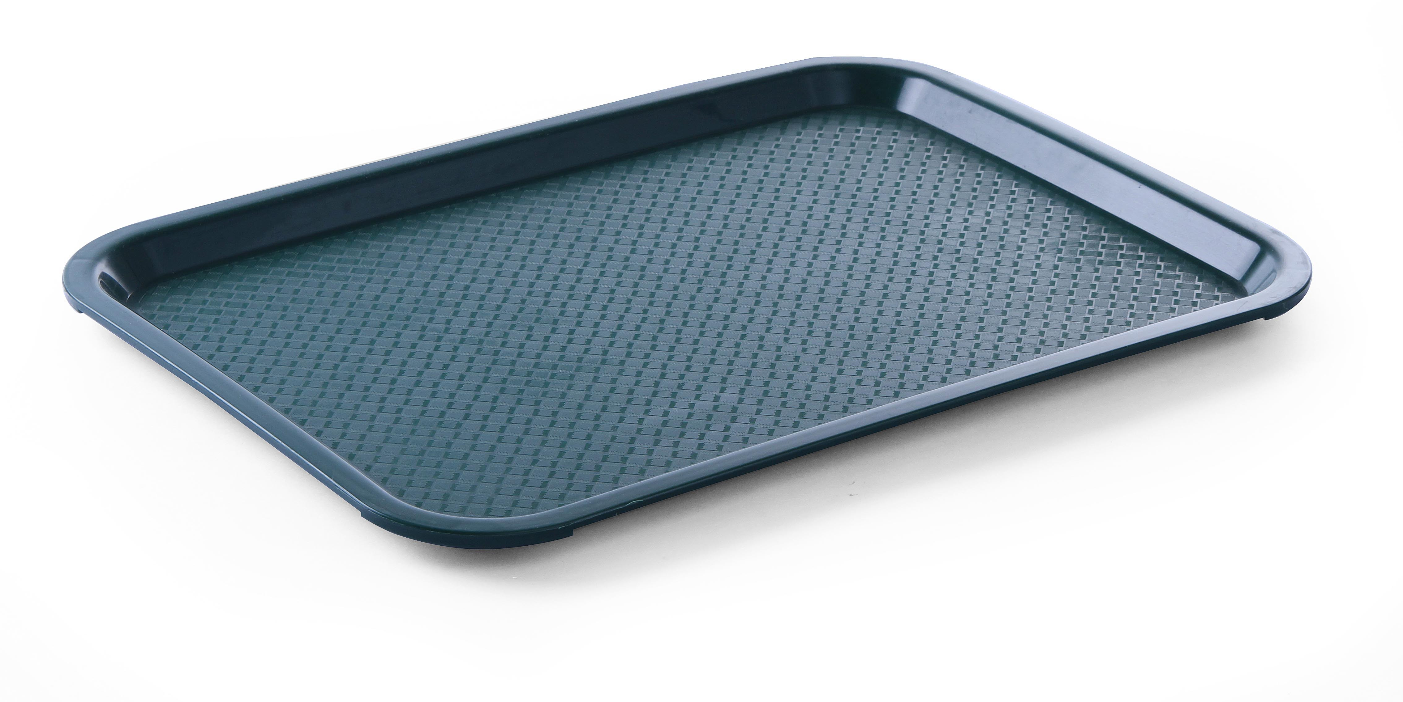 Plateau de service vert L2G - Polypropylène professionnel 45x35 cm