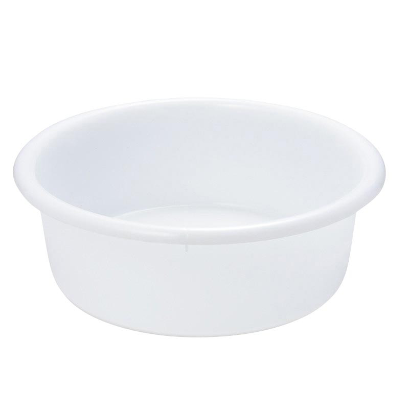 Bac rond L2G 19L pour diviseuse - Bac polypropylène alimentaire