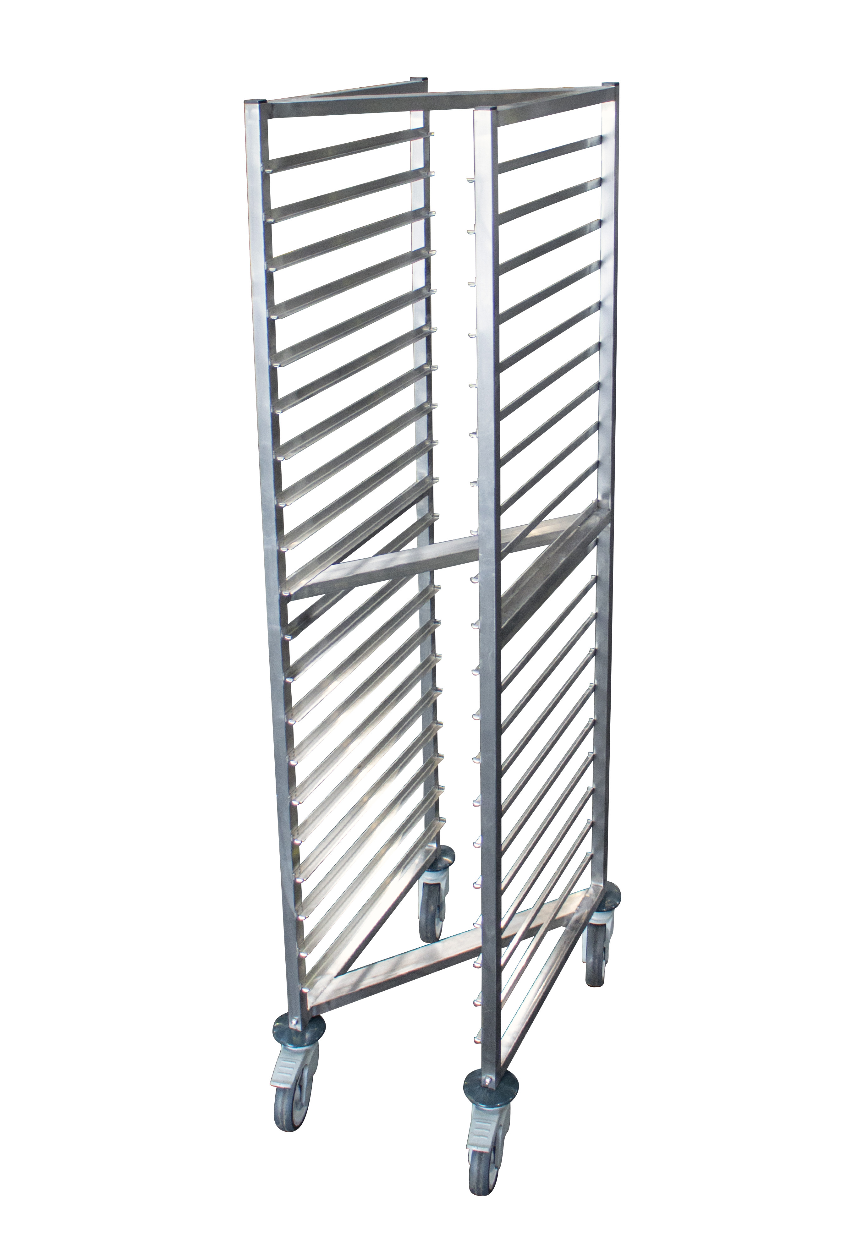 Échelle encastrable inox L2G GN1/1 - 20 niveaux, 200 kg charge max