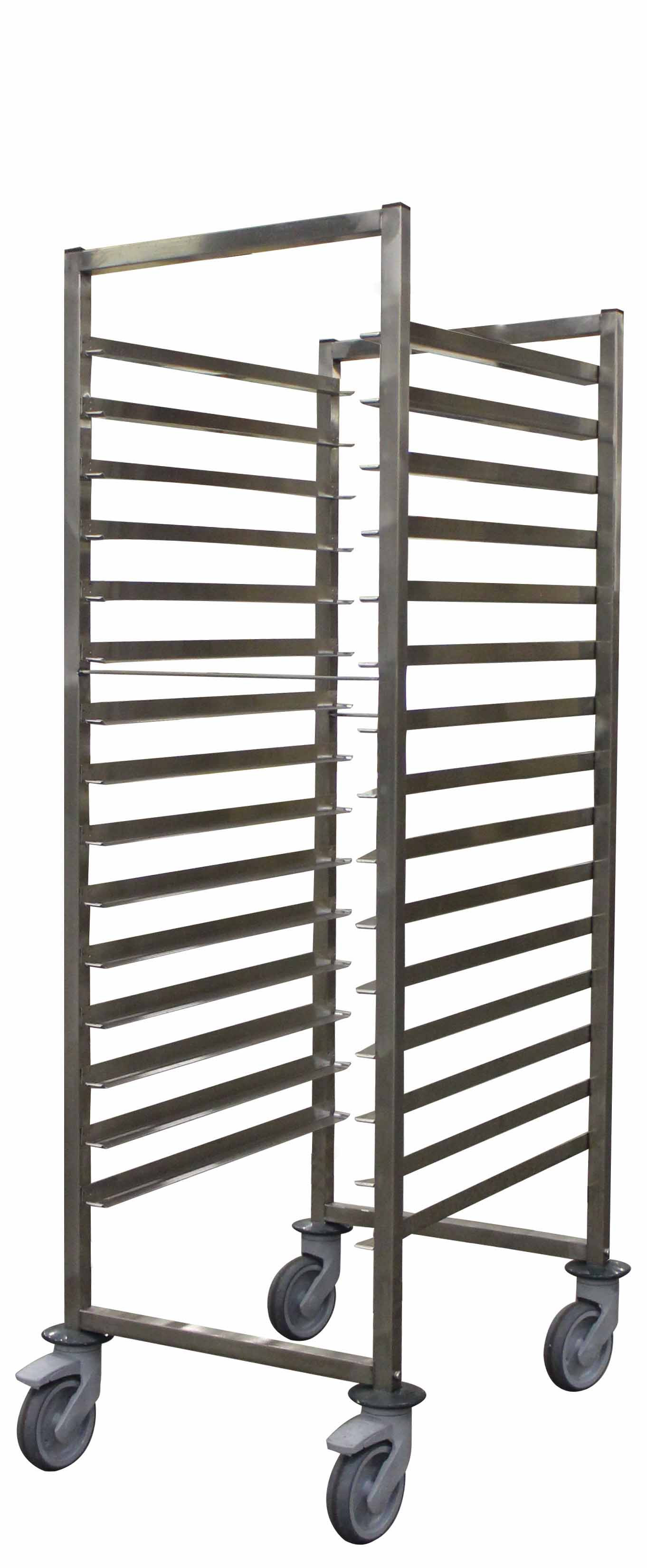 Échelle inox L2G à glissières GN1/1 - 15 niveaux pour cuisine pro