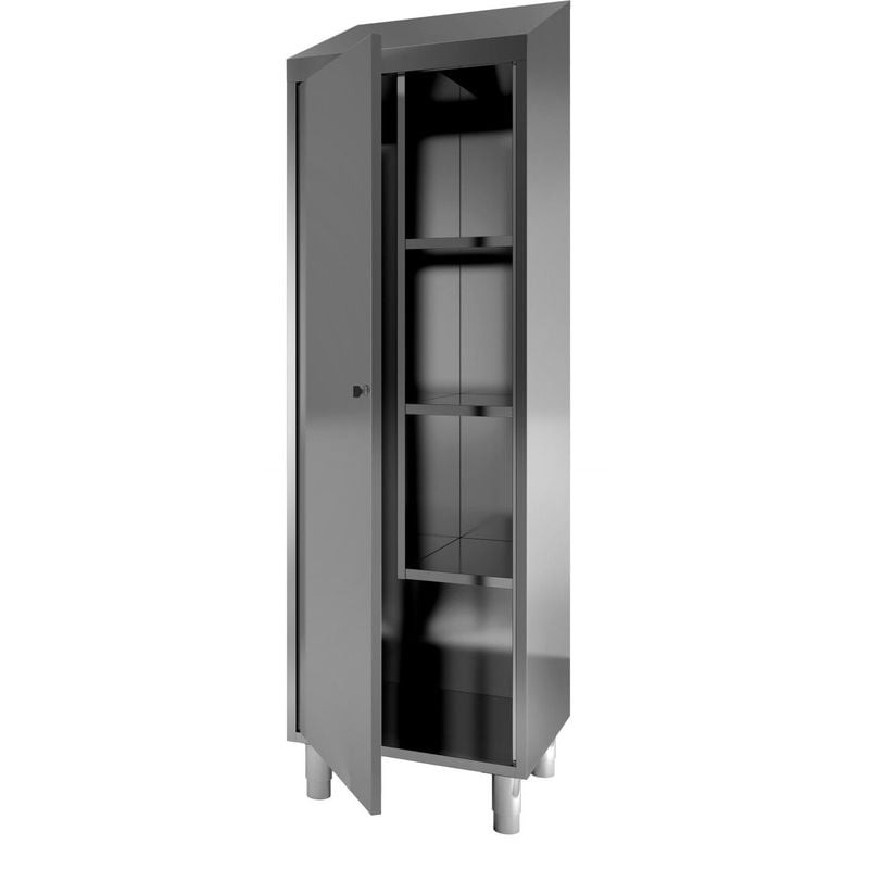 Armoire balais inox 304 L2G - Rangement sécurisé pour professionnels