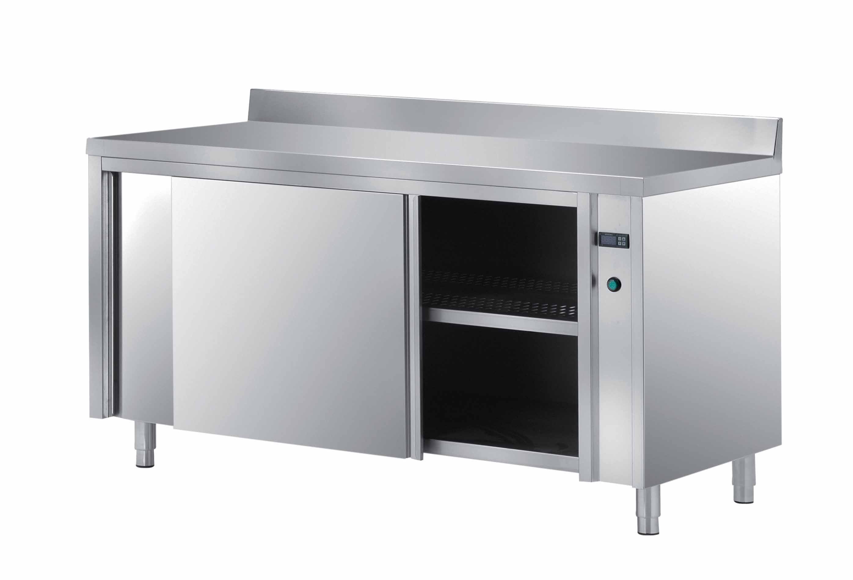 Meuble Étuvé Inox 304 L2G - Conservation Professionnelle des Plats