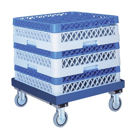 Chariot porte-casier ABS L2G - Transport professionnel sans barre