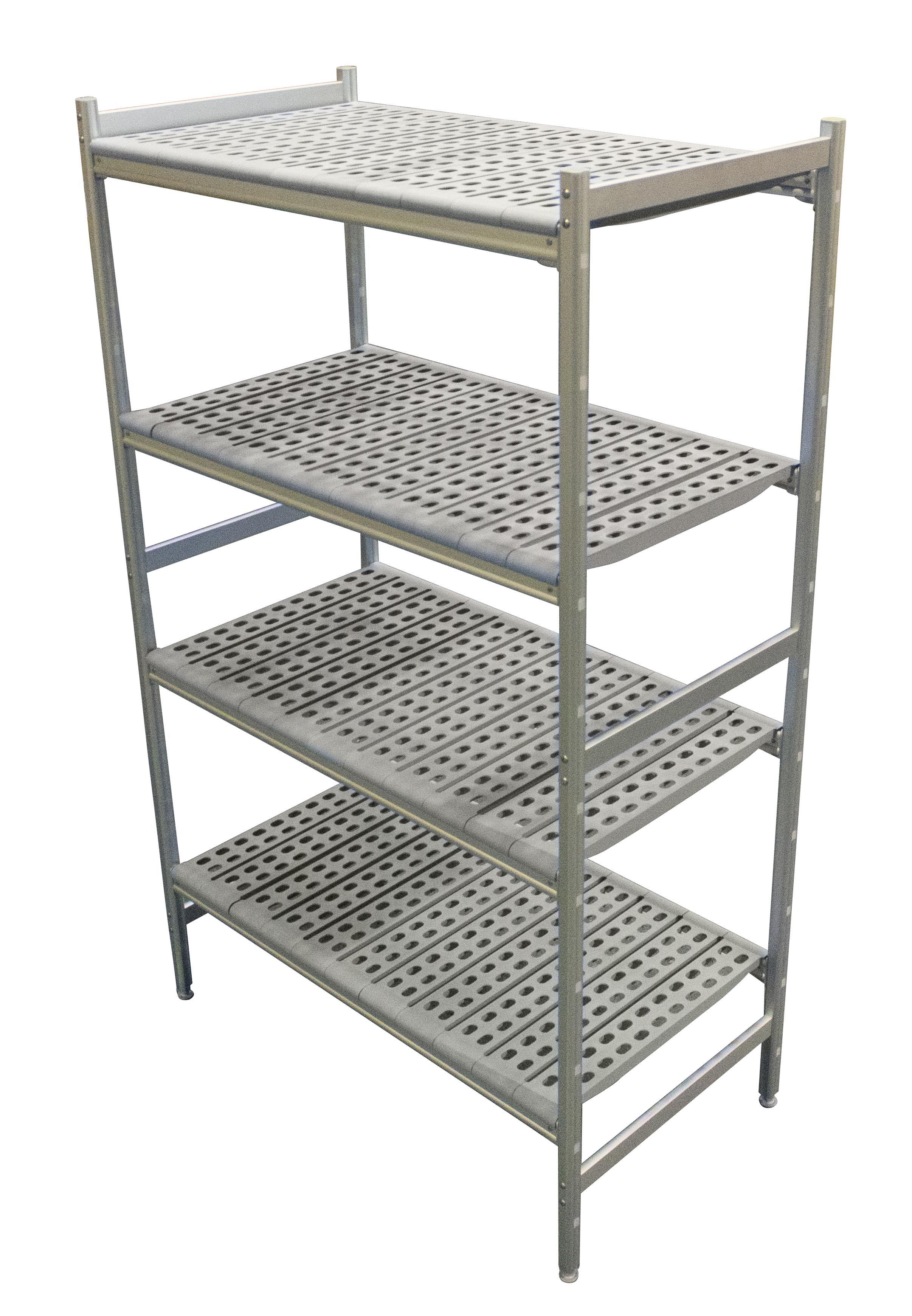 Rayonnage linéaire L2G 2314x475 - 5 niveaux - 120kg charge max