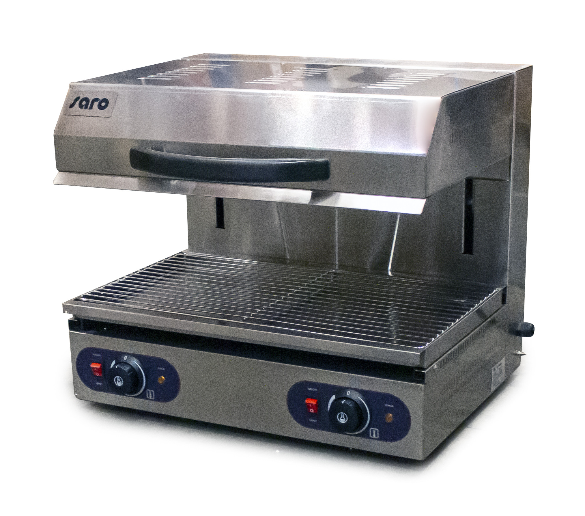 Salamandre L-600 mm L2G - Plafond mobile professionnel en inox 3,6 kW