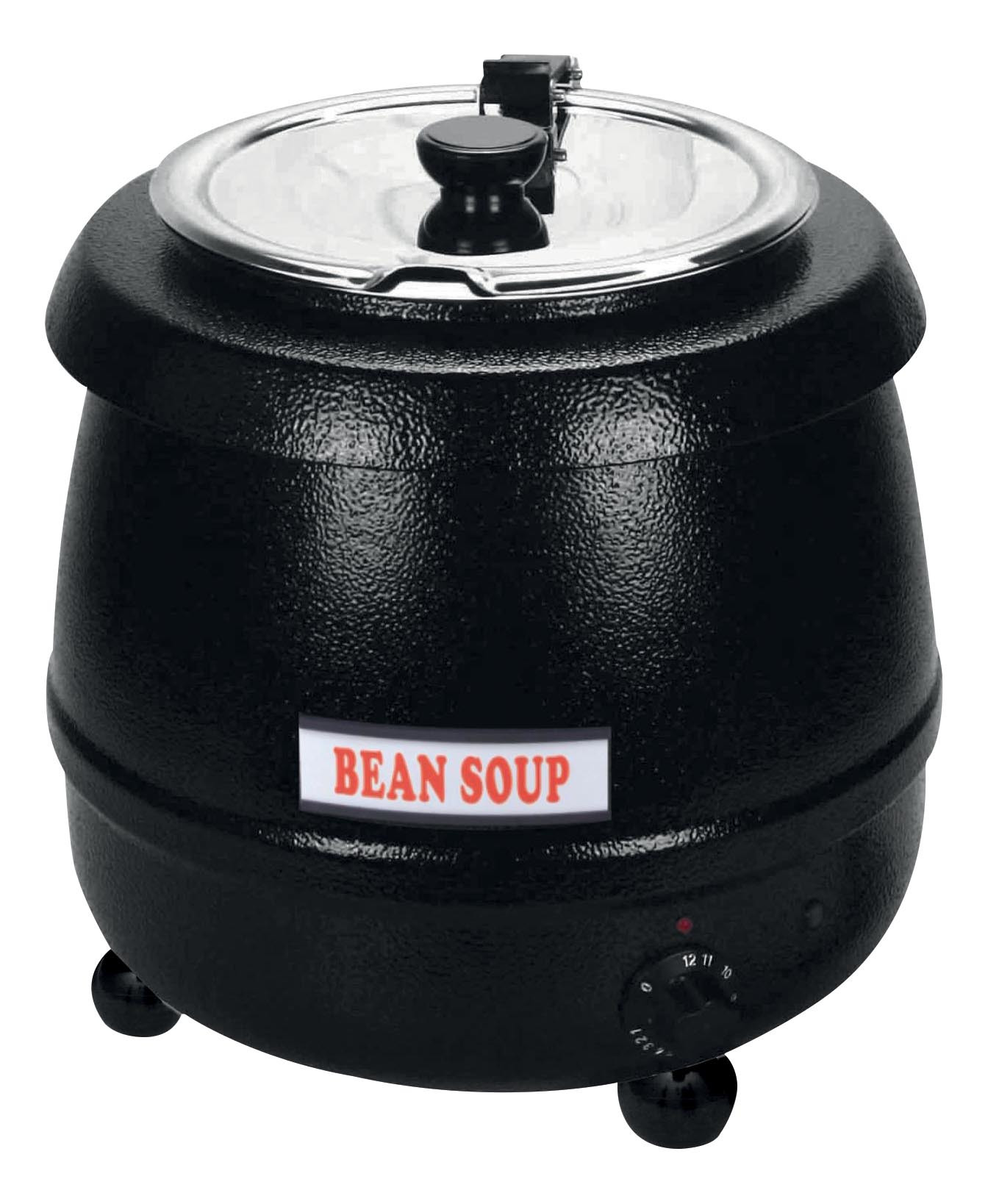 Marmite à soupe électrique L2G 8L - Carrosserie noire professionnelle