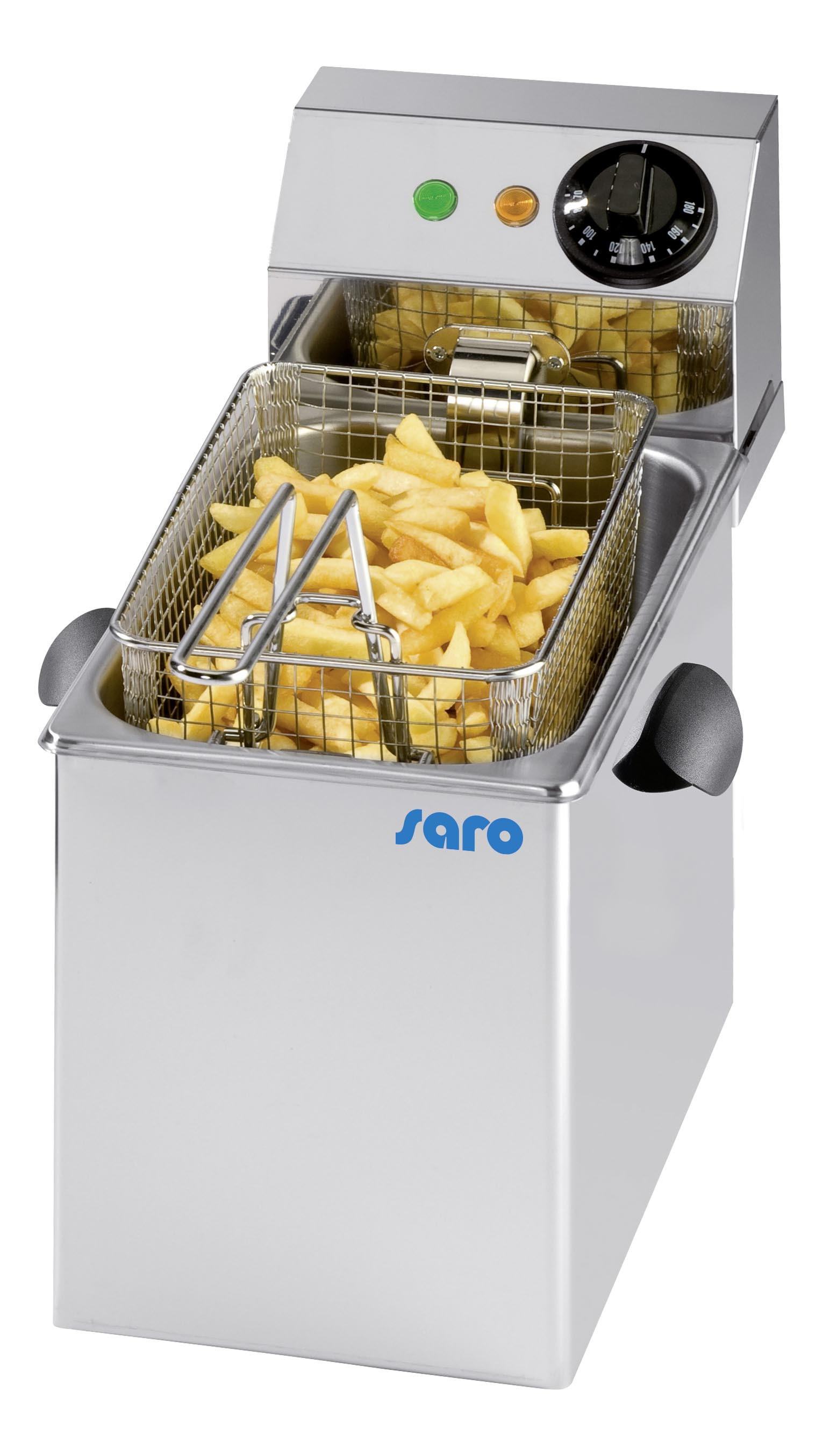 Friteuse électrique L2G sans robinet - 4L inox professionnelle