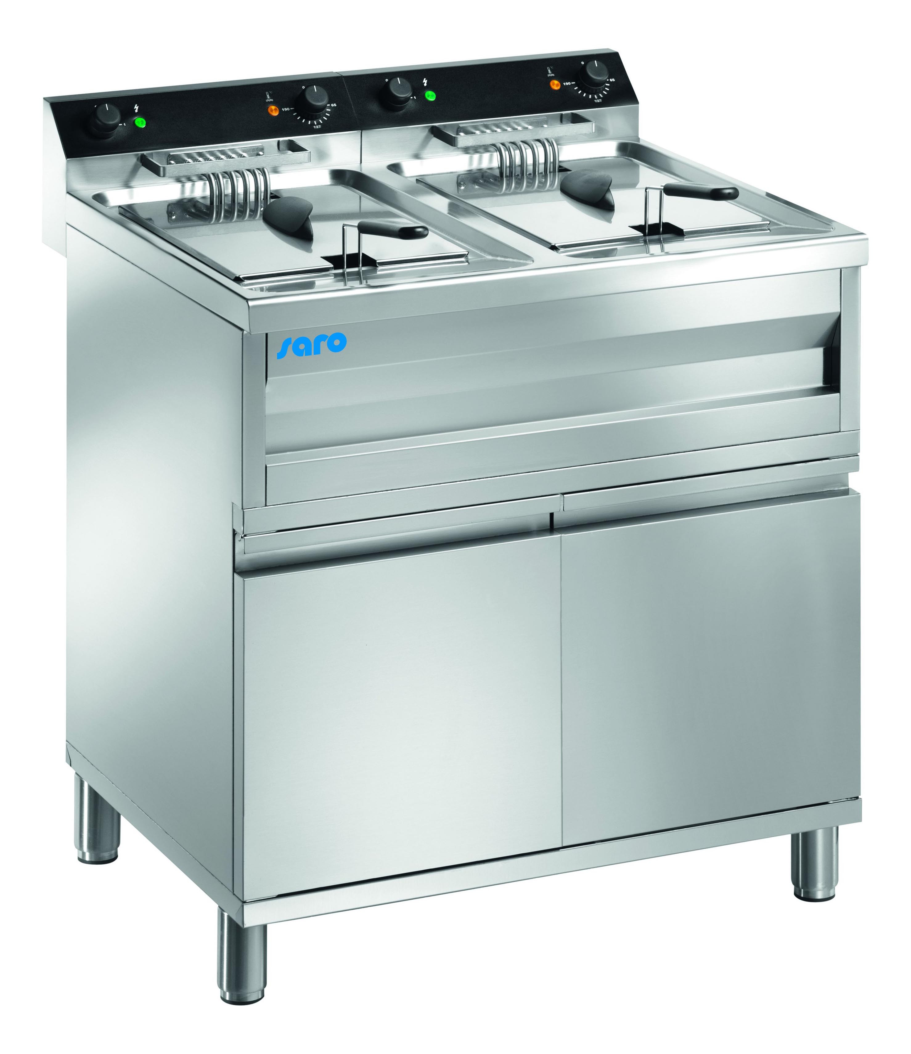 Friteuse électrique L2G sur piètement - Professionnelle 18kW