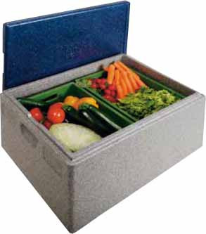 Boîte isotherme L2G - Polypropylène expansé haute densité - 53L