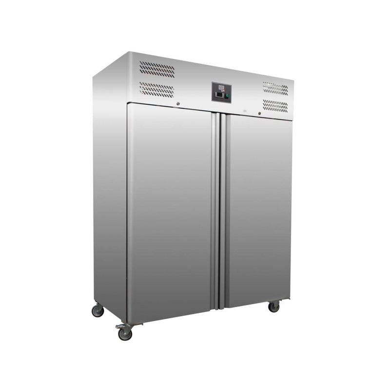 Armoire Réfrigérée Inox L2G 1410L -2/+8°C | Professionnelle 2 Portes