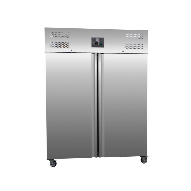 Armoire Réfrigérée Inox L2G 1410L -2/+8°C | Professionnelle 2 Portes