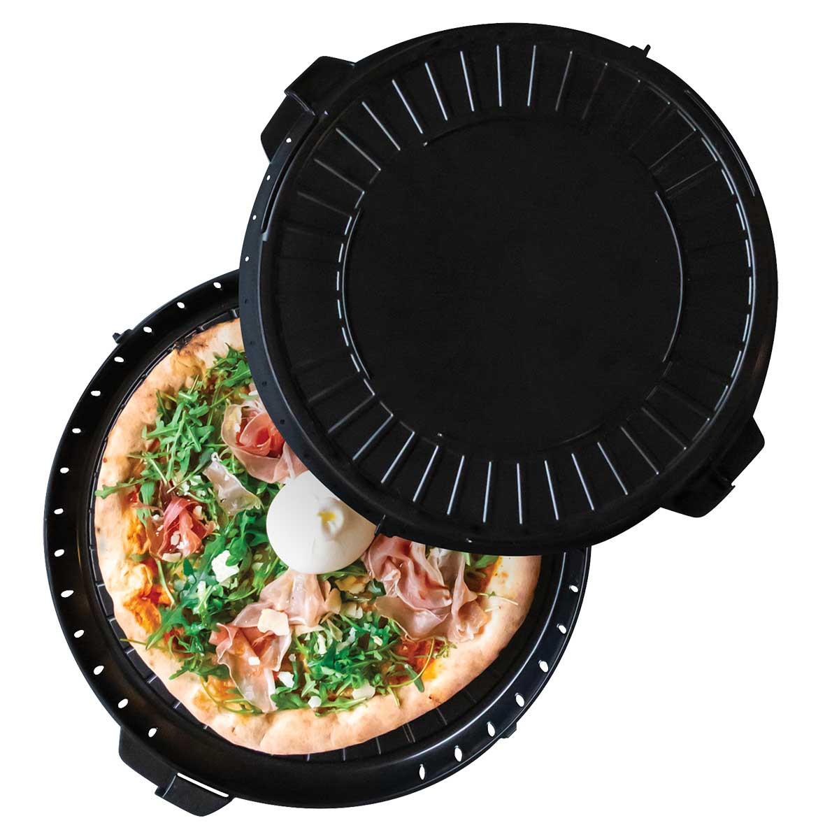 Boîte ronde L2G réutilisable pizza 330 mm - Solution éco-responsable