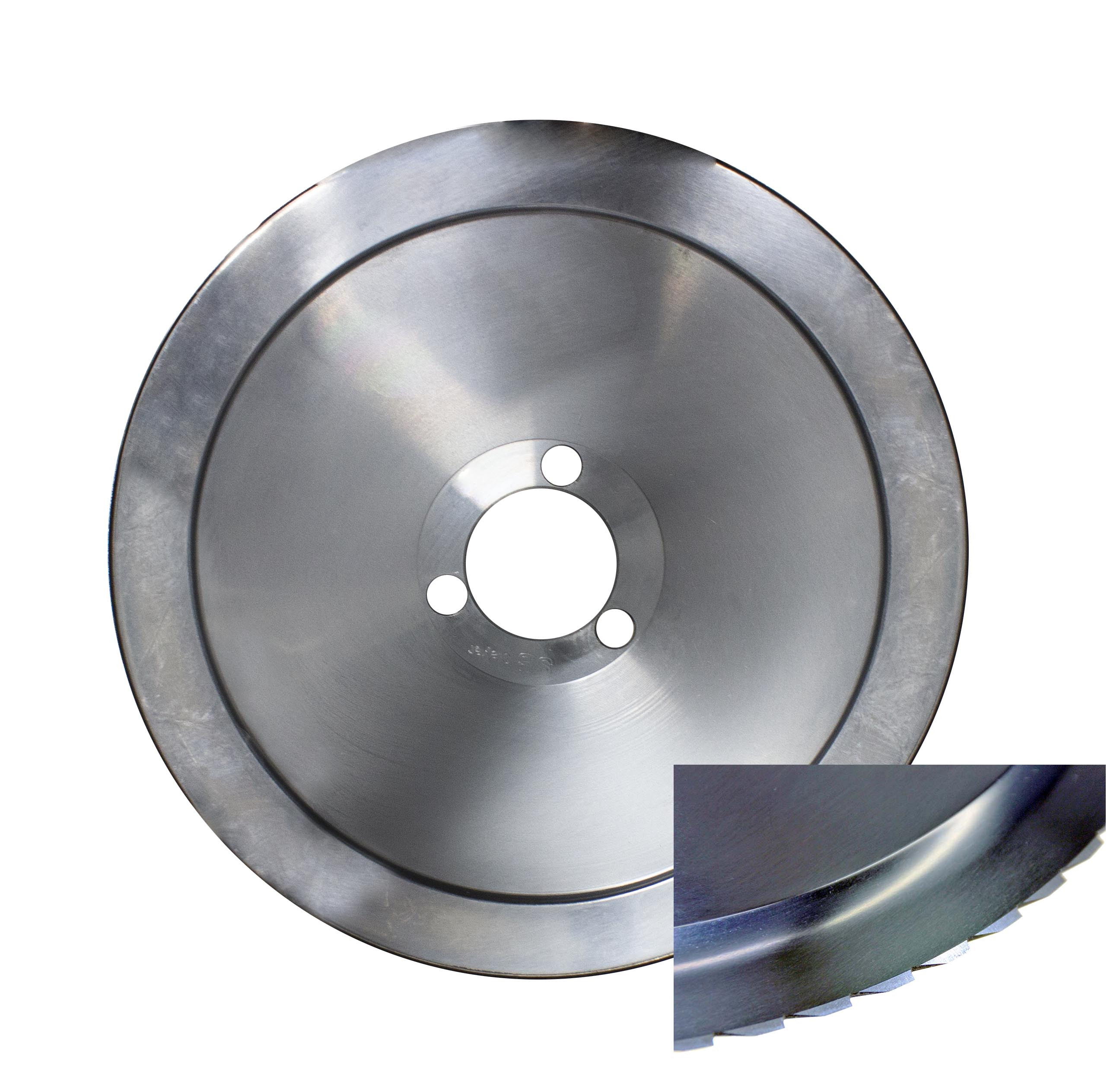 Lame dentée Teflon L2G 250 mm - Revêtement antiadhésif trancheur alu