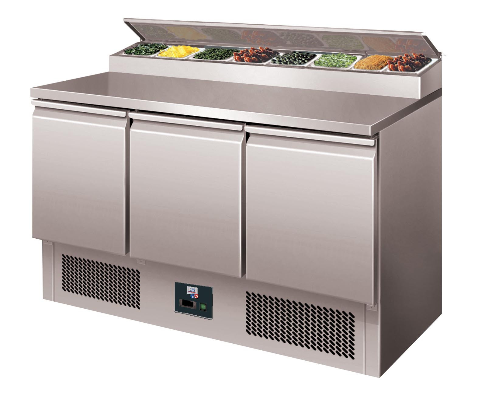 Table réfrigérée L2G pour sandwiches - Température +2°C à +8°C