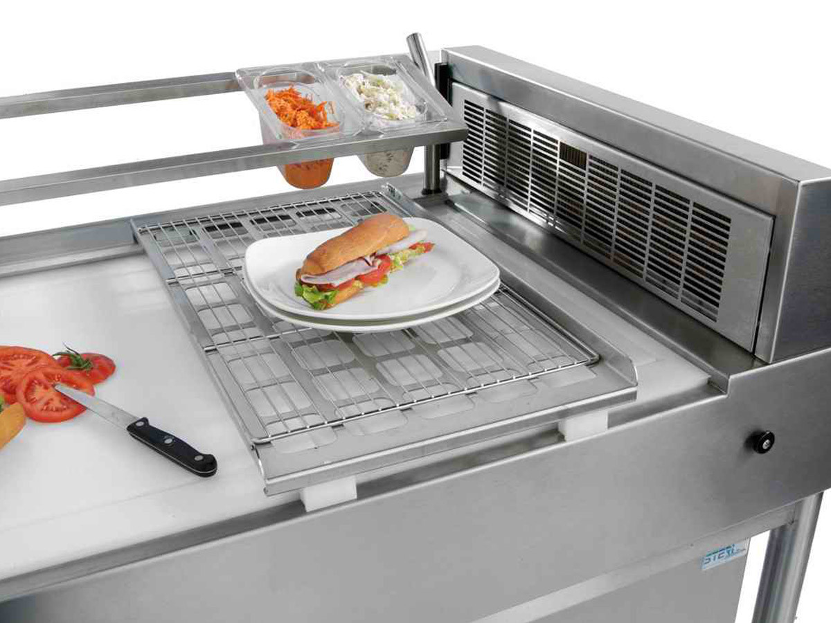 Support Coulissant Grillage GN1/1 L2G - Accessoire Cuisine Pro Inox