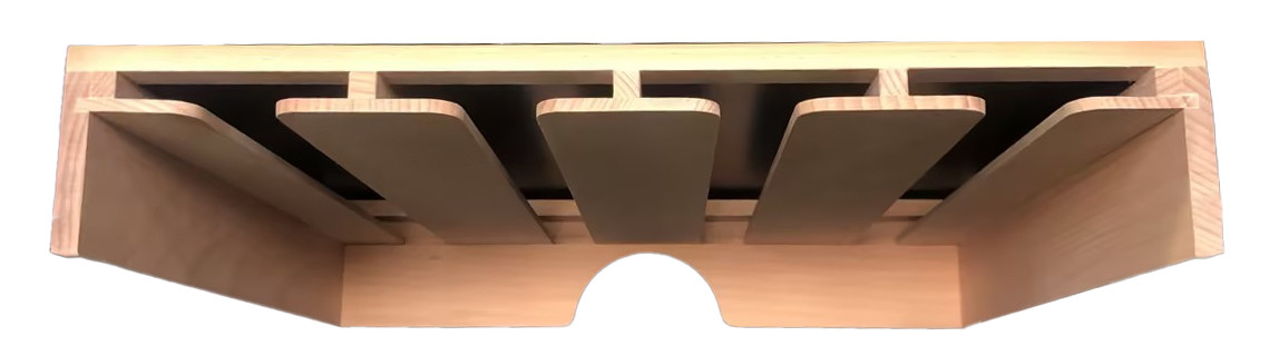 Étagère Support de Verres L2G - Rangement Cave à Vin Professionnelle