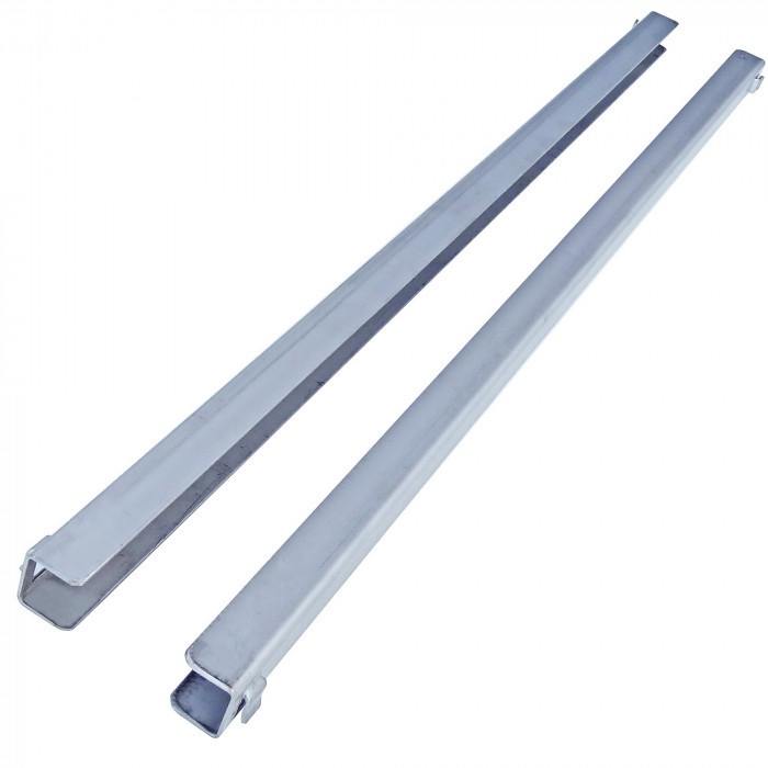 Glissières en U L2G 560 mm - Compatibles meubles réfrigérés GN 1/1