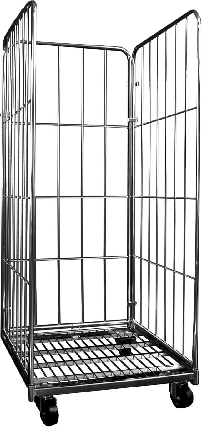 Rollcontainer L2G - Base métallique robuste pour transport de 400 kg