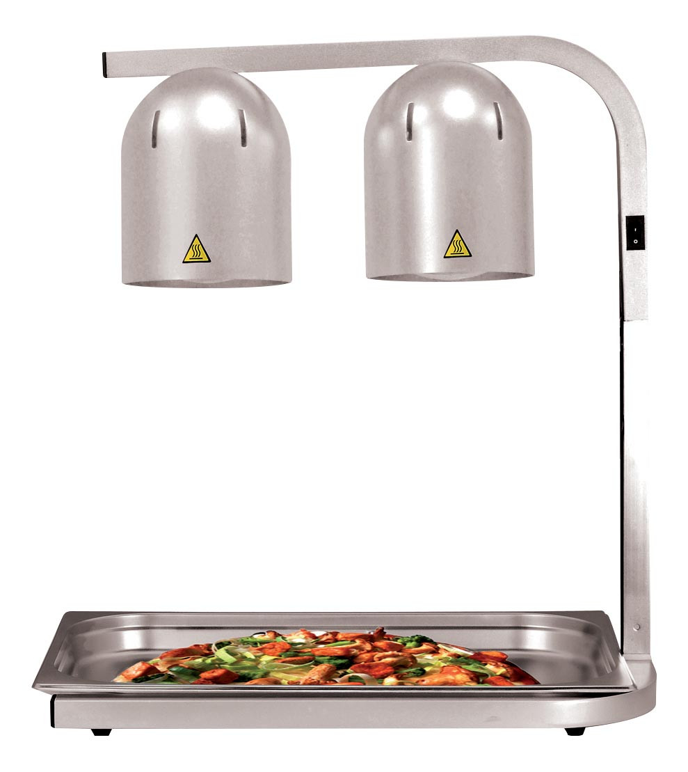 Chauffe-plats L2G avec 2 lampes infrarouges - Chauffage professionnel