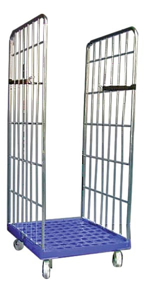 Rollcontainer L2G professionnel - Base plastique - 400 kg charge max