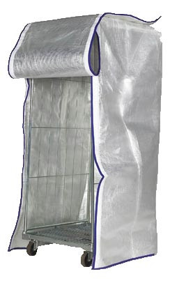 Housse PVC mat L2G - Protection rollcontainer PL72-80-180 | E-commerce