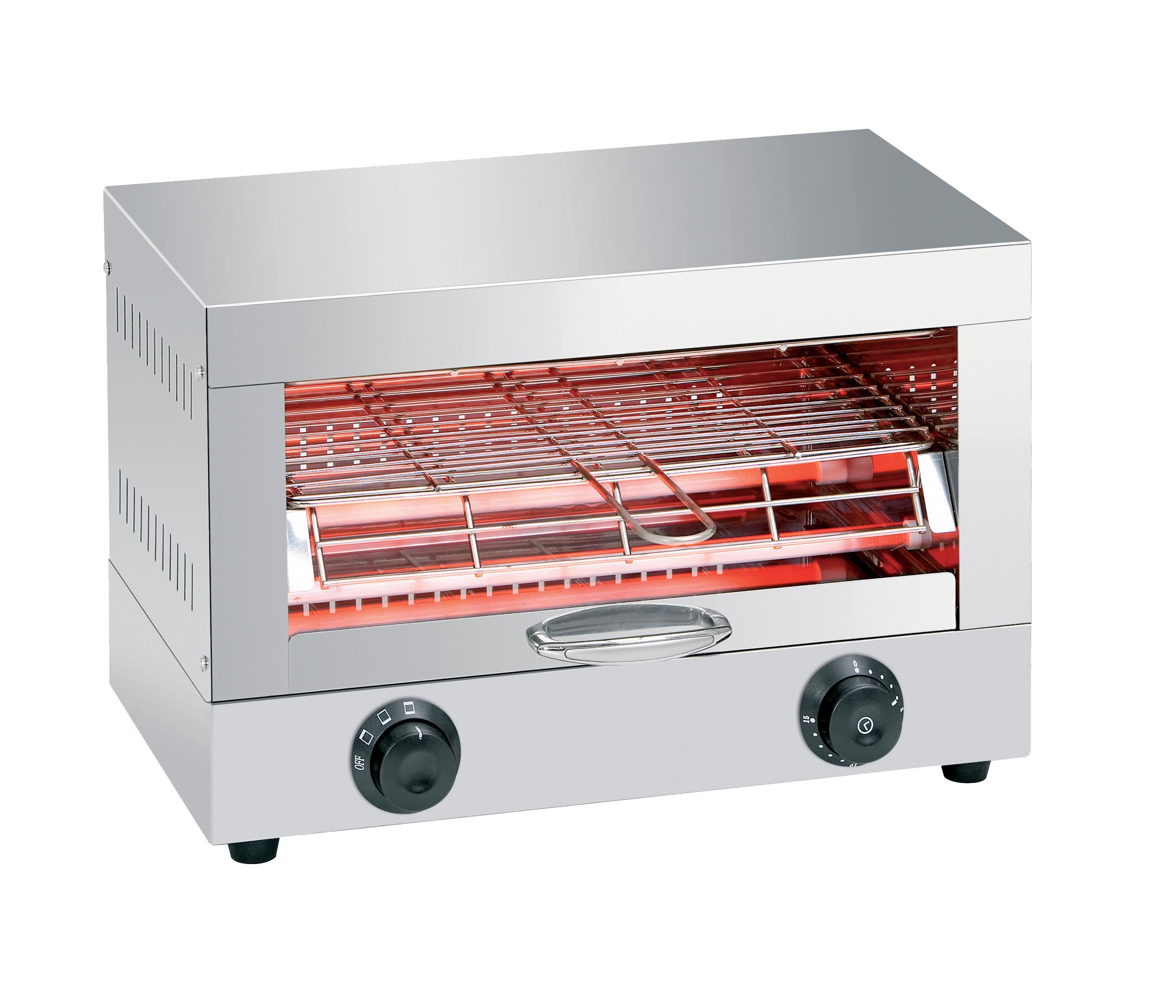 Toaster L2G INOX un niveau - Grille-pain professionnel en inox 1700W