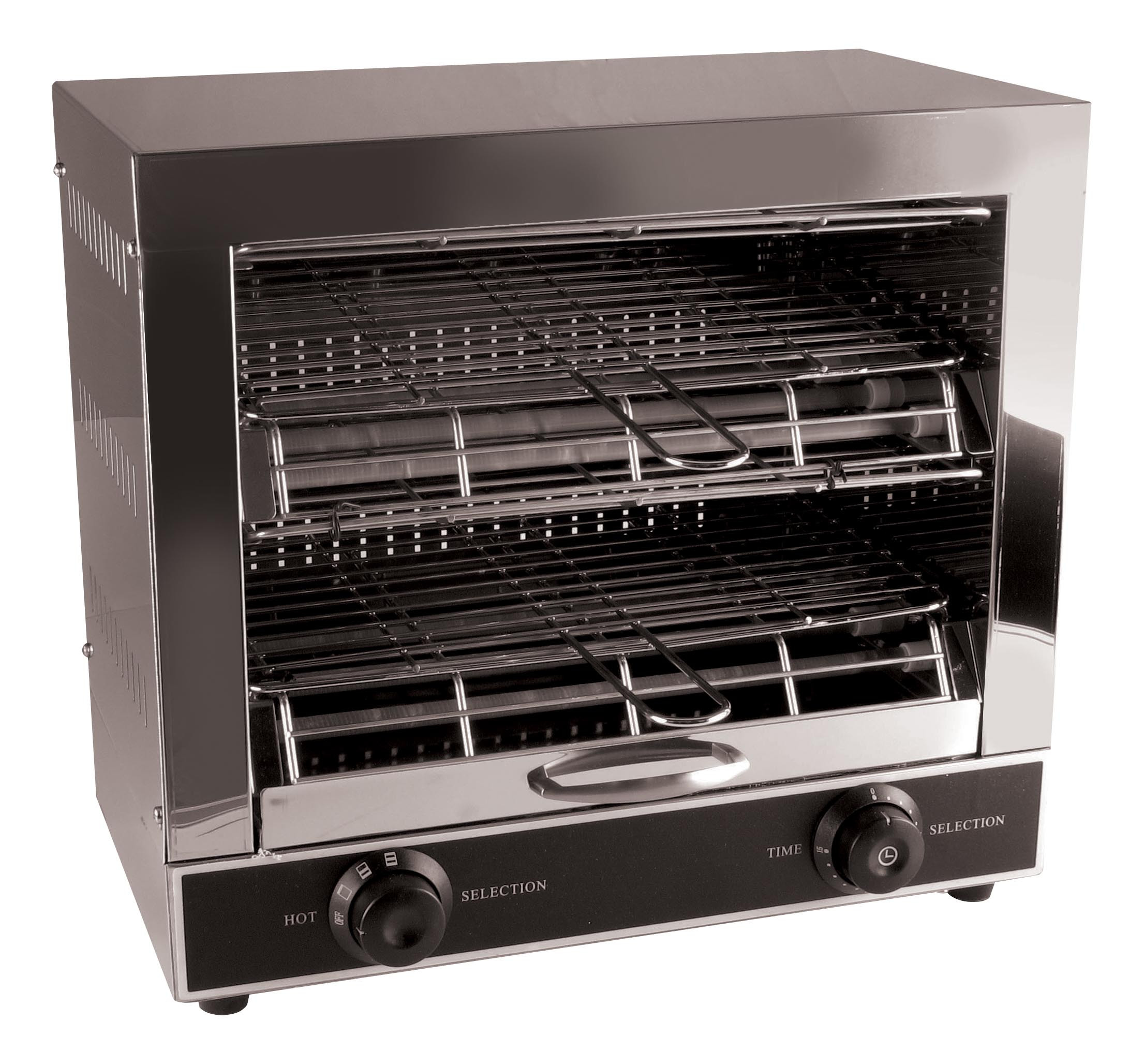 Toaster L2G double niveaux inox - Grille-pain professionnel quartz