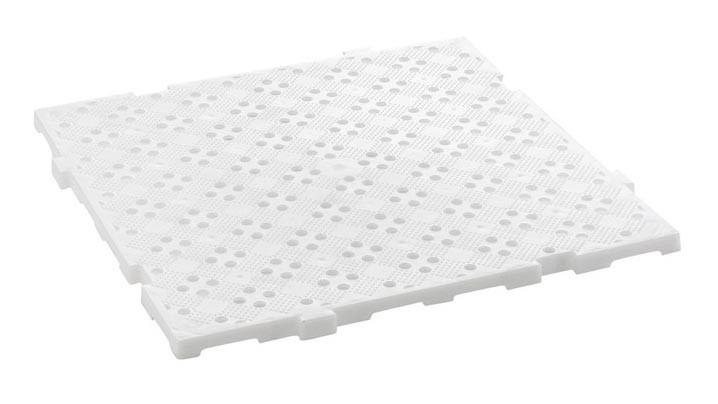 Caillebotis Blanc L2G - Clipsable Anti-Dérapant pour Cuisine Pro