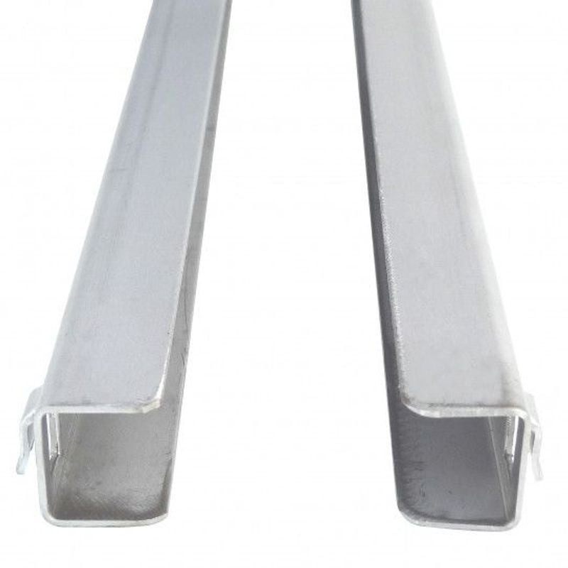 Glissières en U L2G 550 mm - Supports pour saladettes réfrigérées