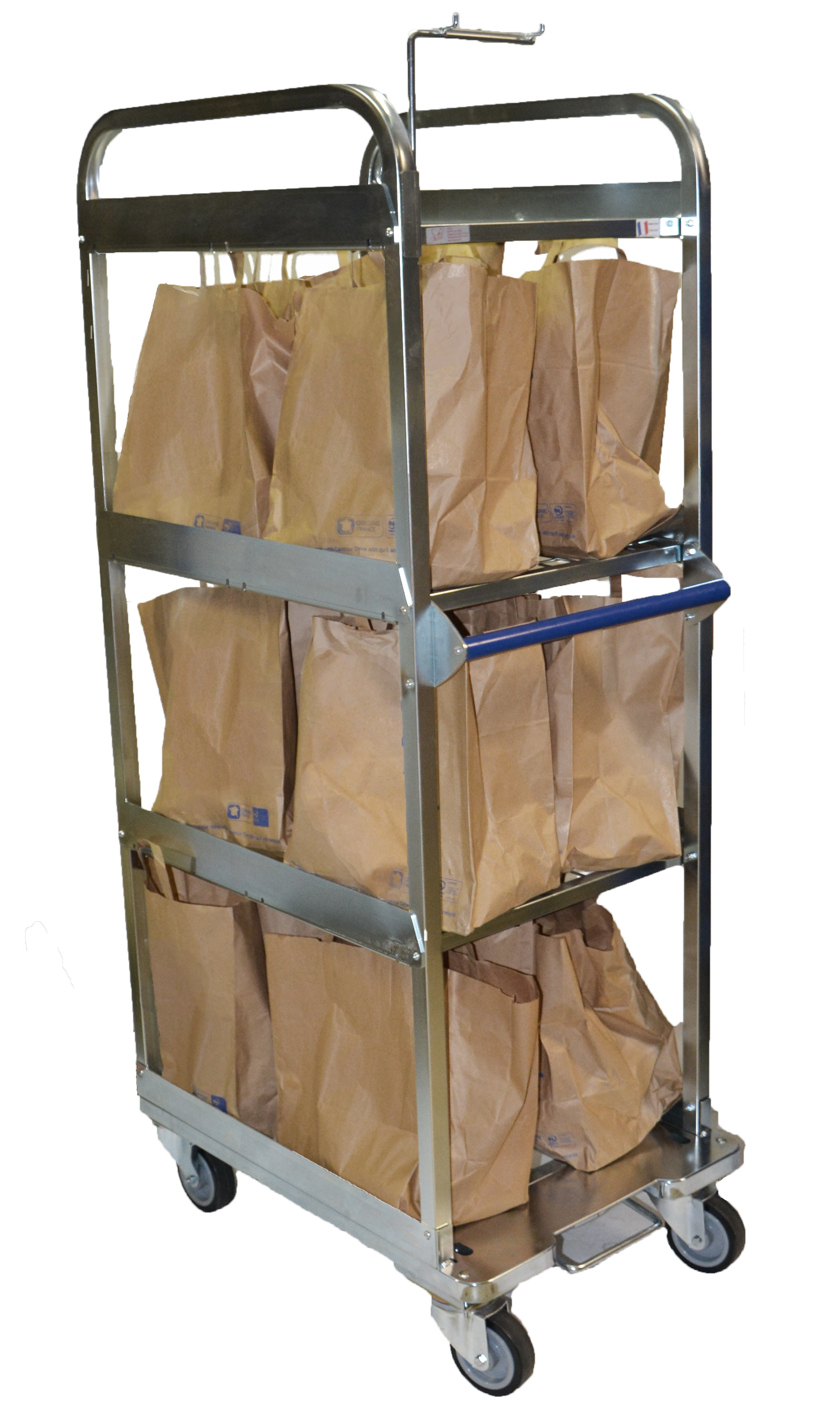 Chariot Drive L2G 12 sacs avec frein - Livraison sécurisée