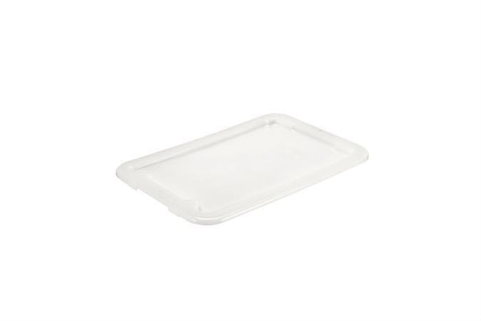 Couvercle blanc HDPE pour bac de stockage 600x400 mm - L2G