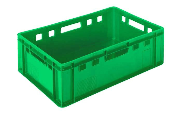 Bac de manutention L2G 600x400 mm - Empilable HDPE qualité alimentaire