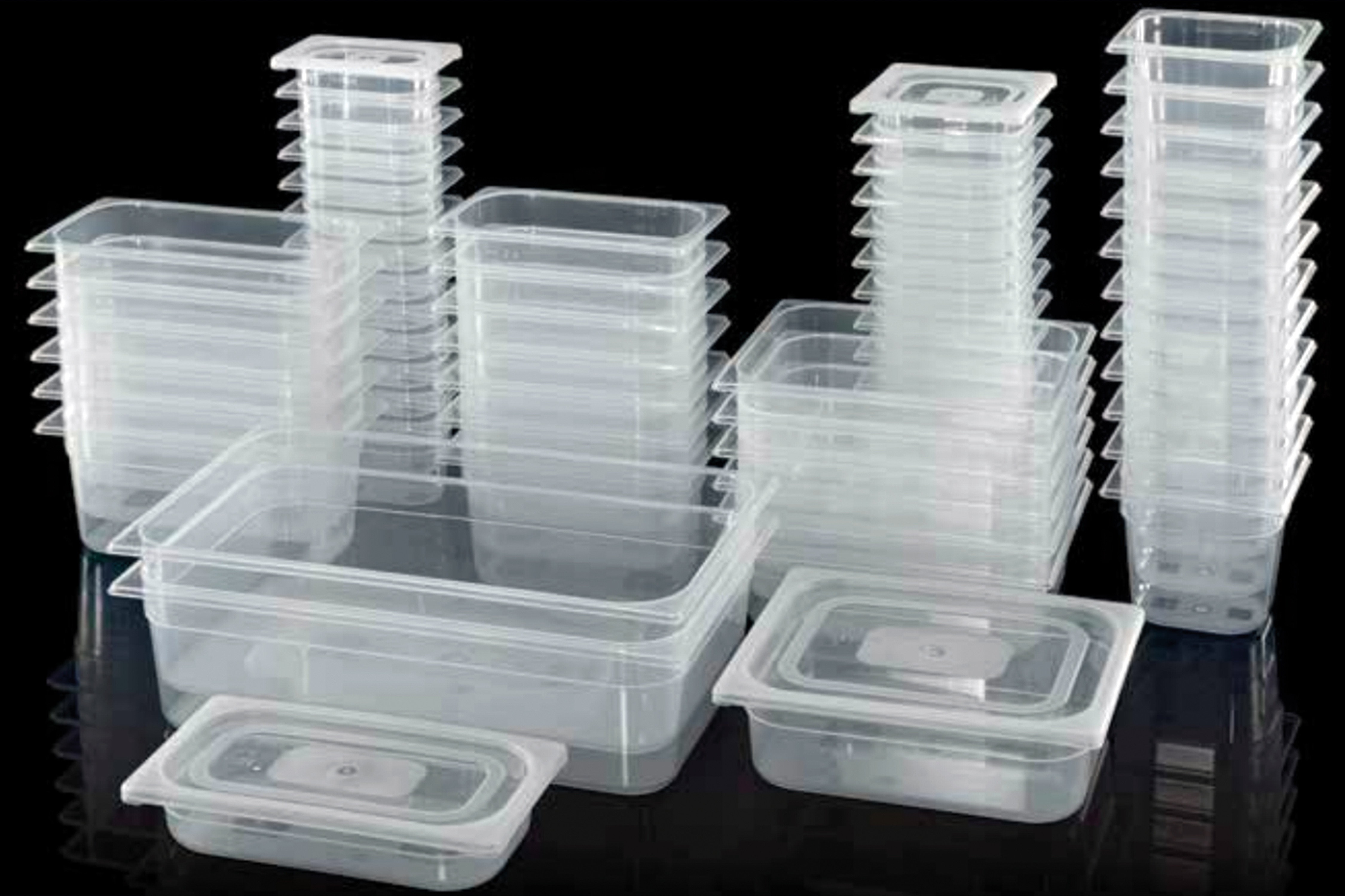 Couvercle PP pour bac gastro GN 1/4 L2G - Résistance -40°C à +80°C