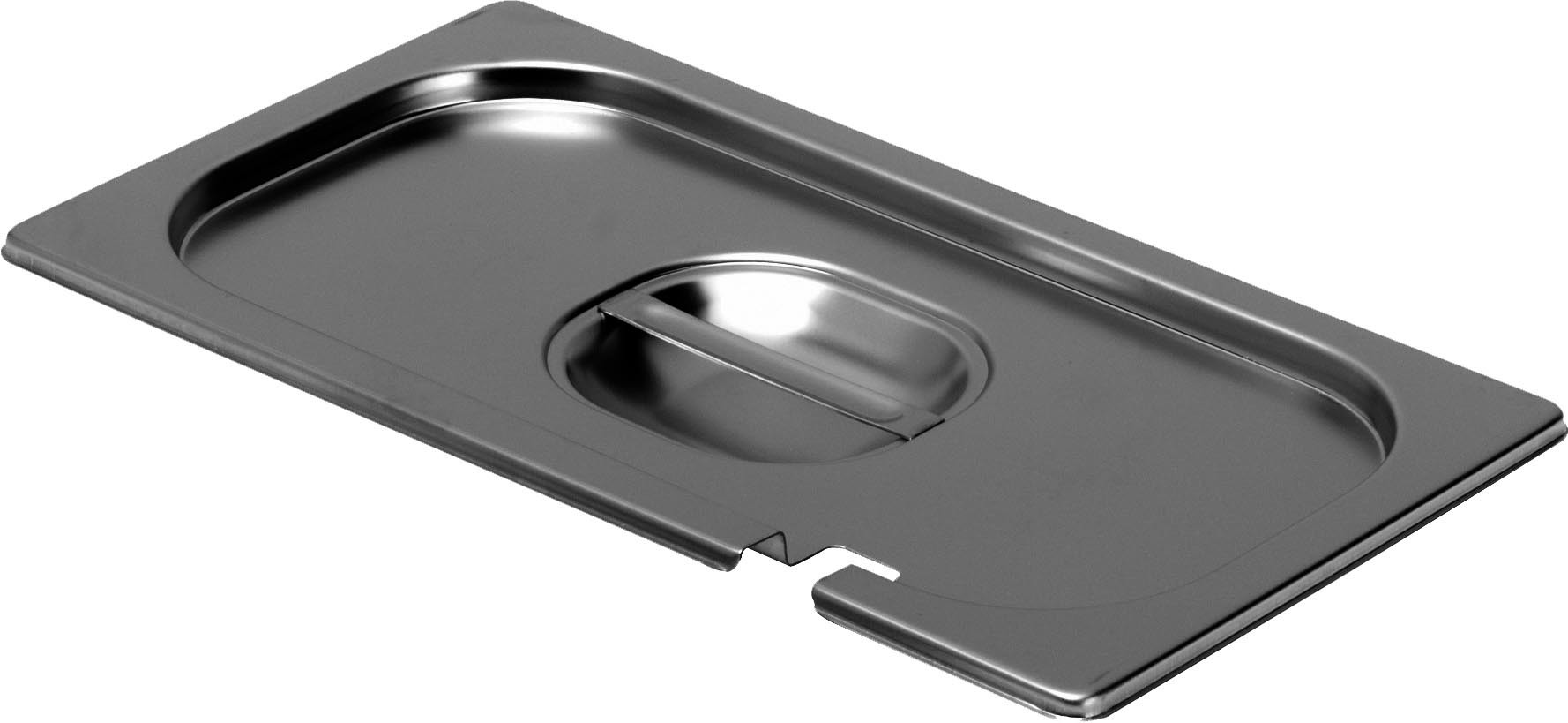 Couvercle à encoche pour bac gastro inox L2G - Service facilité