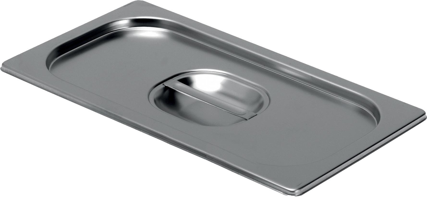 Couvercle Inox GN 1/9 L2G - Protection hygiénique pour bac gastronorme