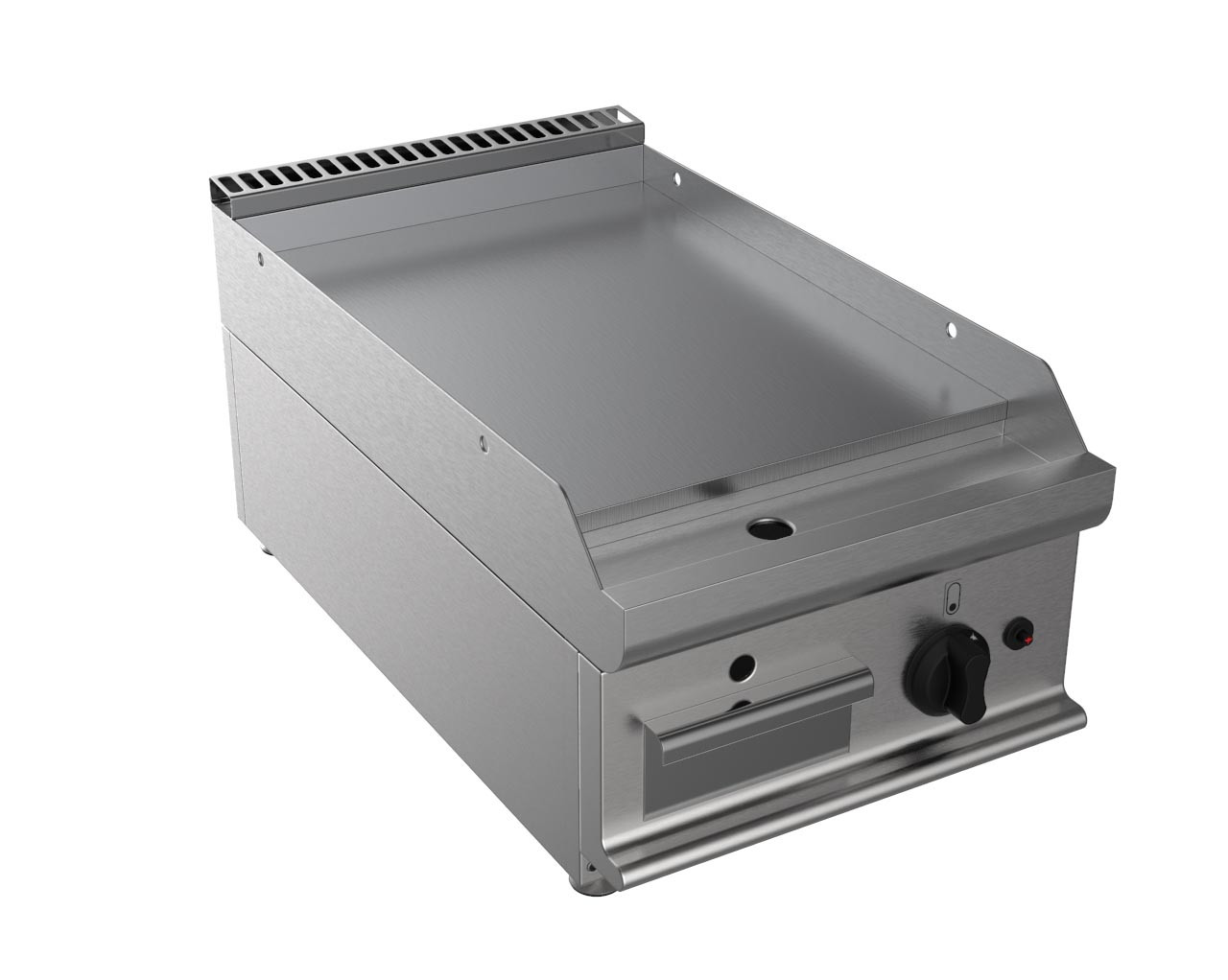 FRY-TOP GAZ LISSE A POSER L2G - Plaque de cuisson professionnelle inox