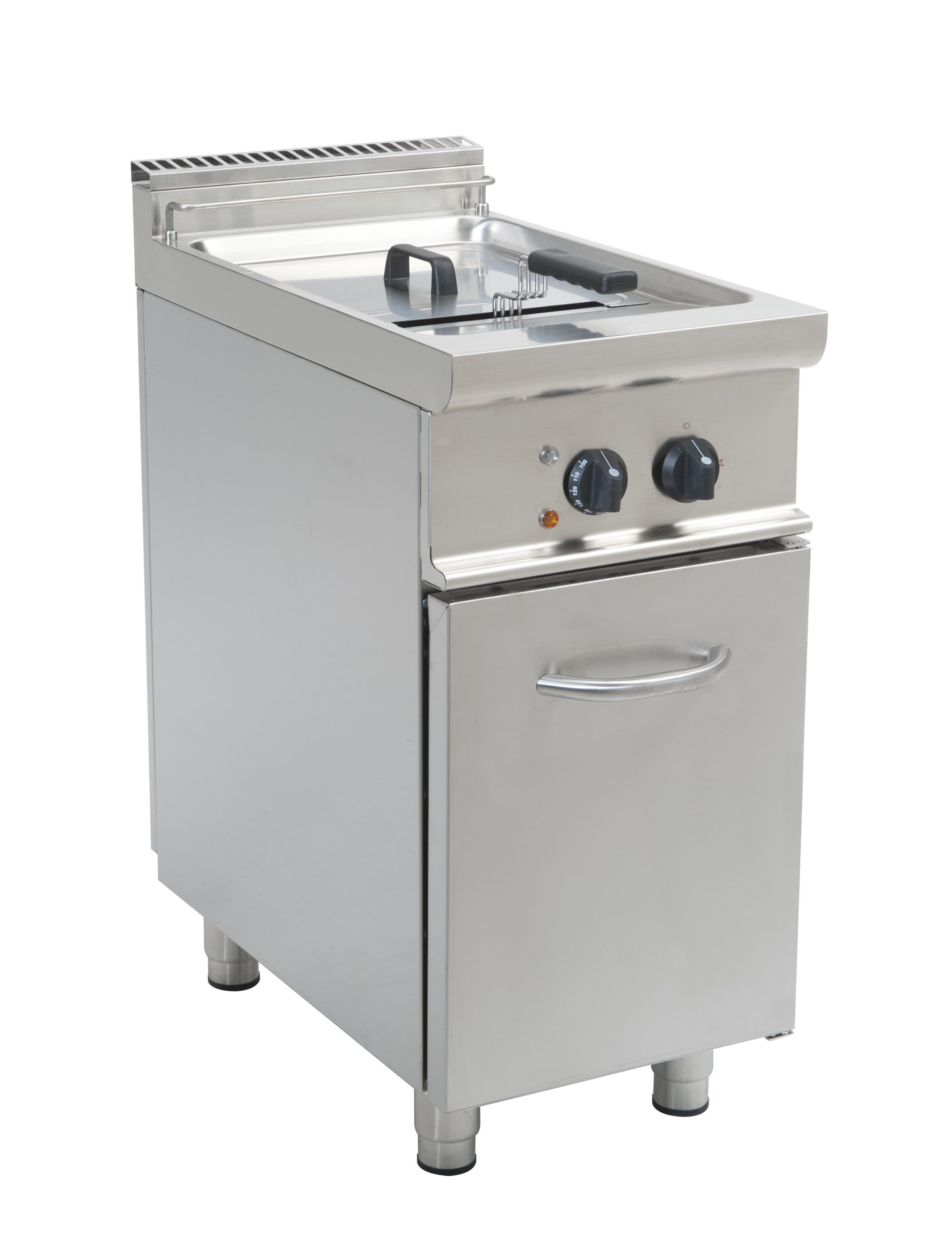 Friteuse électrique L2G 17L inox 304 - Cuve professionnelle 380V