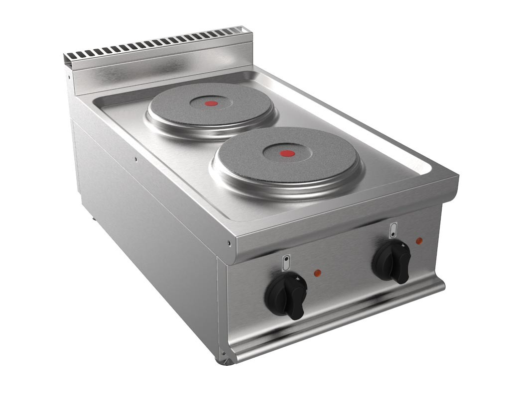 Fourneau électrique L2G 2 plaques - Cuisson professionnelle 5,2 kW