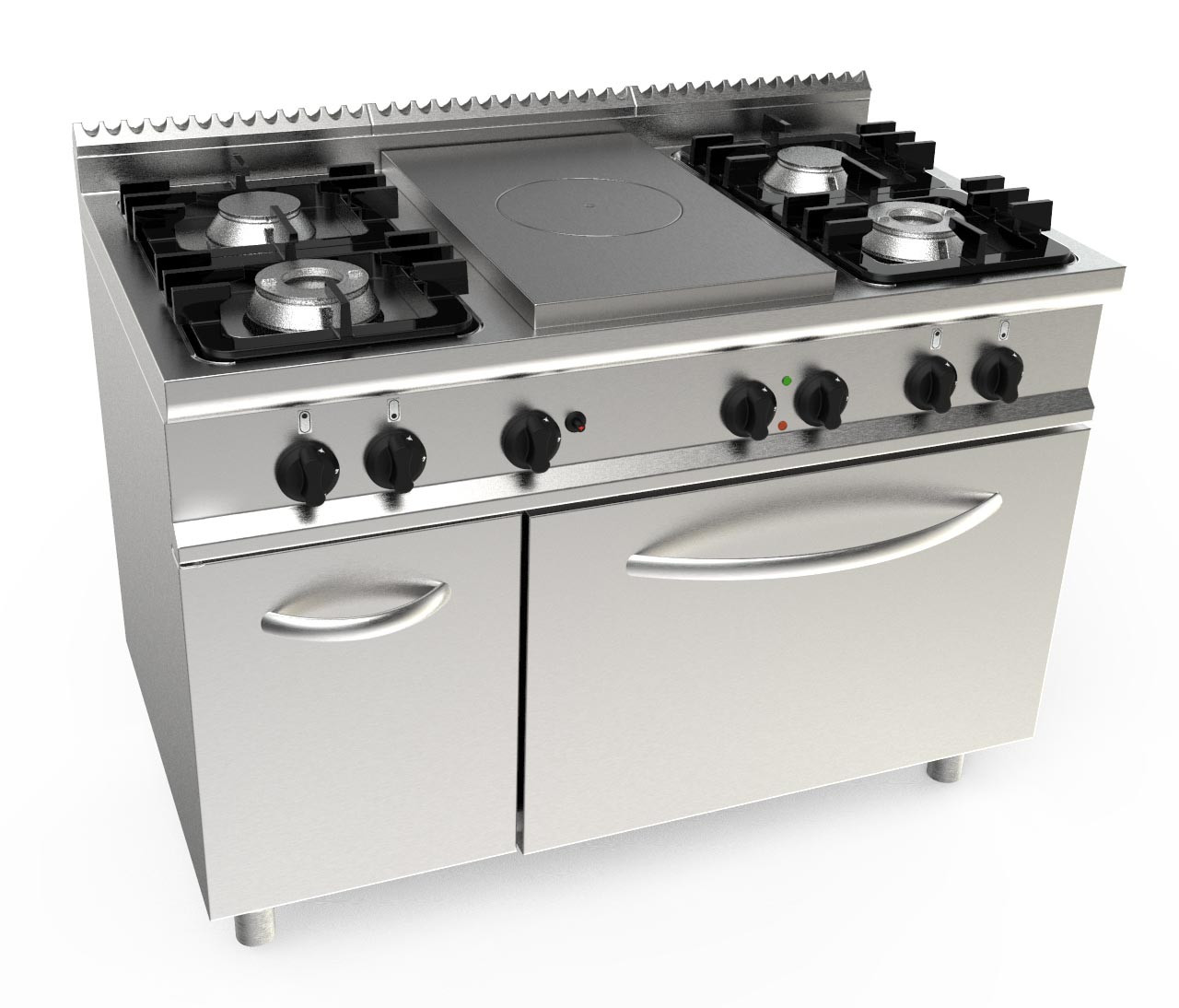Plaque coup de feu 4.5kW L2G - Cuisine professionnelle 4 brûleurs gaz