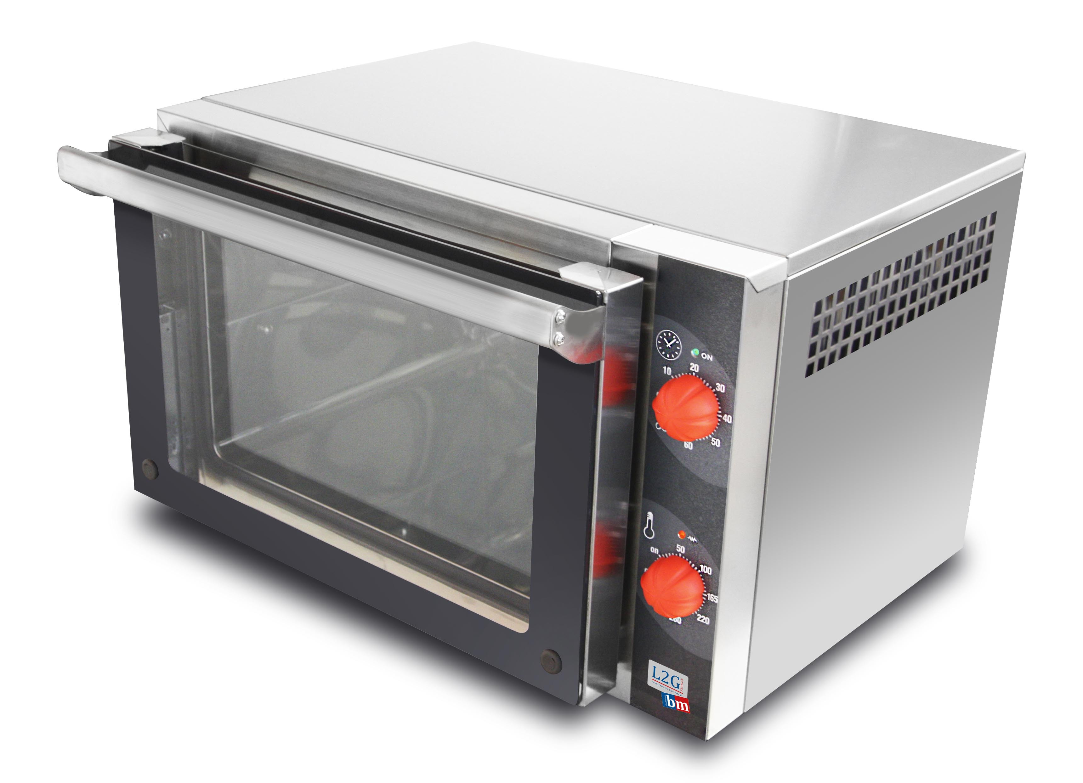 Four électrique L2G VULCAIN-2/3 - Convection 3 niveaux GN 2/3 inox