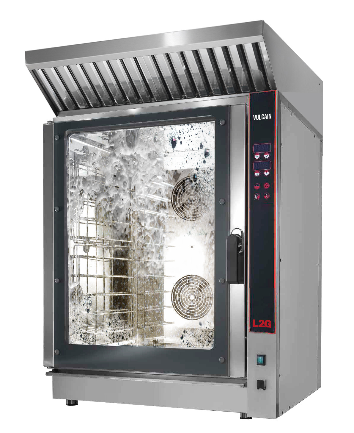 Four électrique mixte L2G - 10 niveaux, 99 recettes, autonettoyant