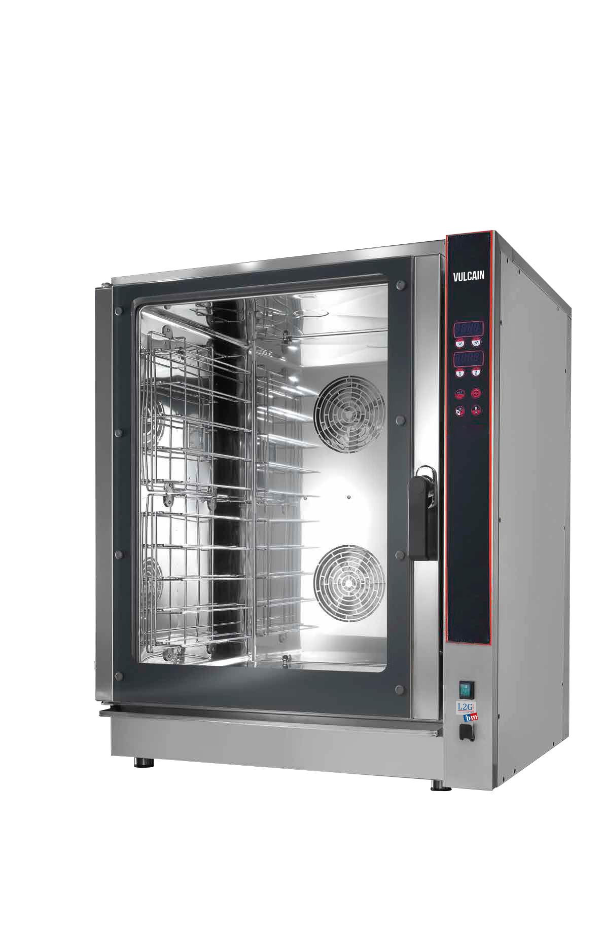 Four mixte L2G 10 niveaux GN1/1 - Cuisson programmable professionnelle
